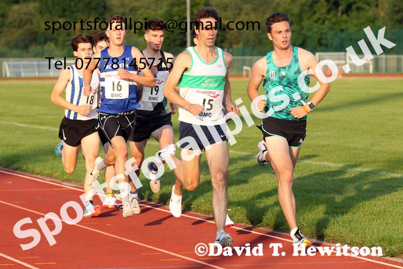 BMC 1500 metres, BMC, Chester le Street, July 19th. Photo: David T. Hewitson/Sports for All Pics